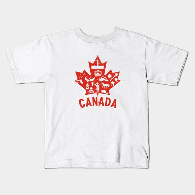 canada culture Kids T-Shirt by killzilla